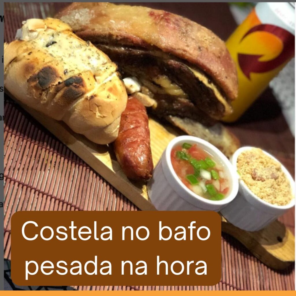 Open Caldos com costela no bafo pesada na hora