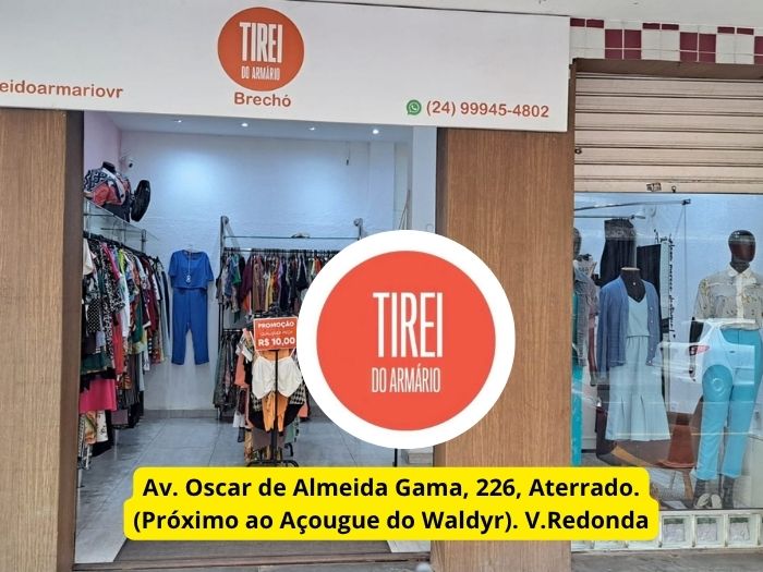 Tirei do armario