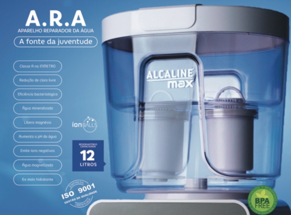 jarra purificadora alcaline maxx