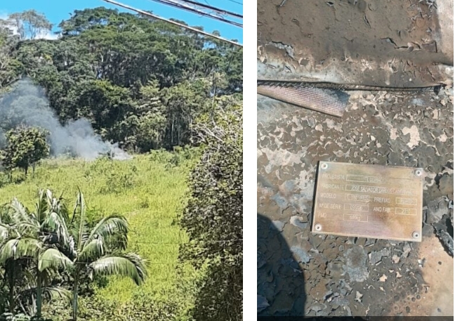 Queda de avião em Rio Claro (RJ)