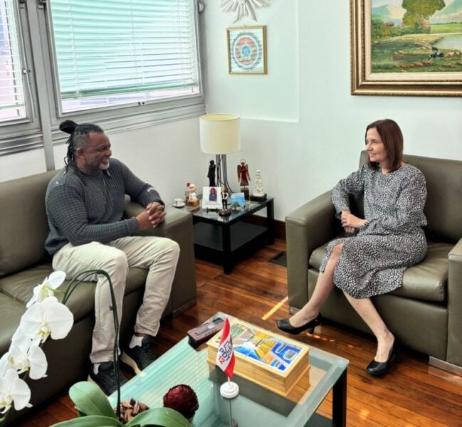 Odair Mariano se encontra com Deputada Martha Rocha