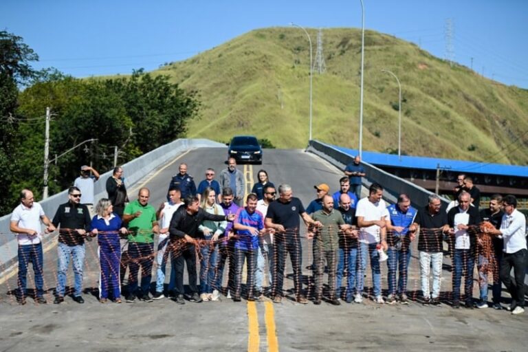 viaduto da Barbará é inaugurado em Barra Mansa